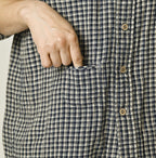 Indigo Double Woven 908 Ocean Button Down Shirt