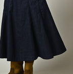 Mugi Denim Soufflé Skirt Nou