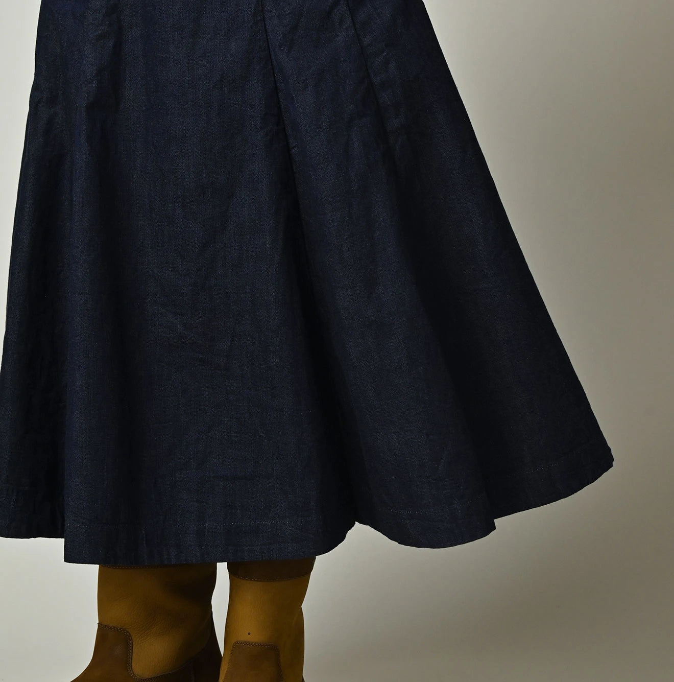 Mugi Denim Soufflé Skirt Nou