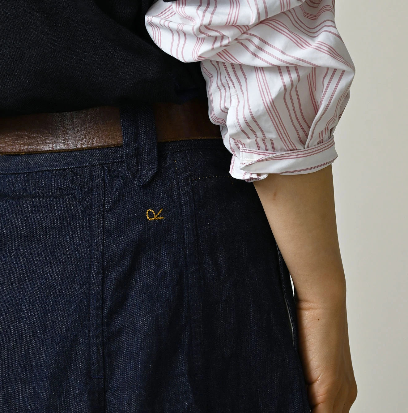 Mugi Denim Soufflé Skirt Nou