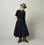 Mugi Denim Soufflé Skirt Nou