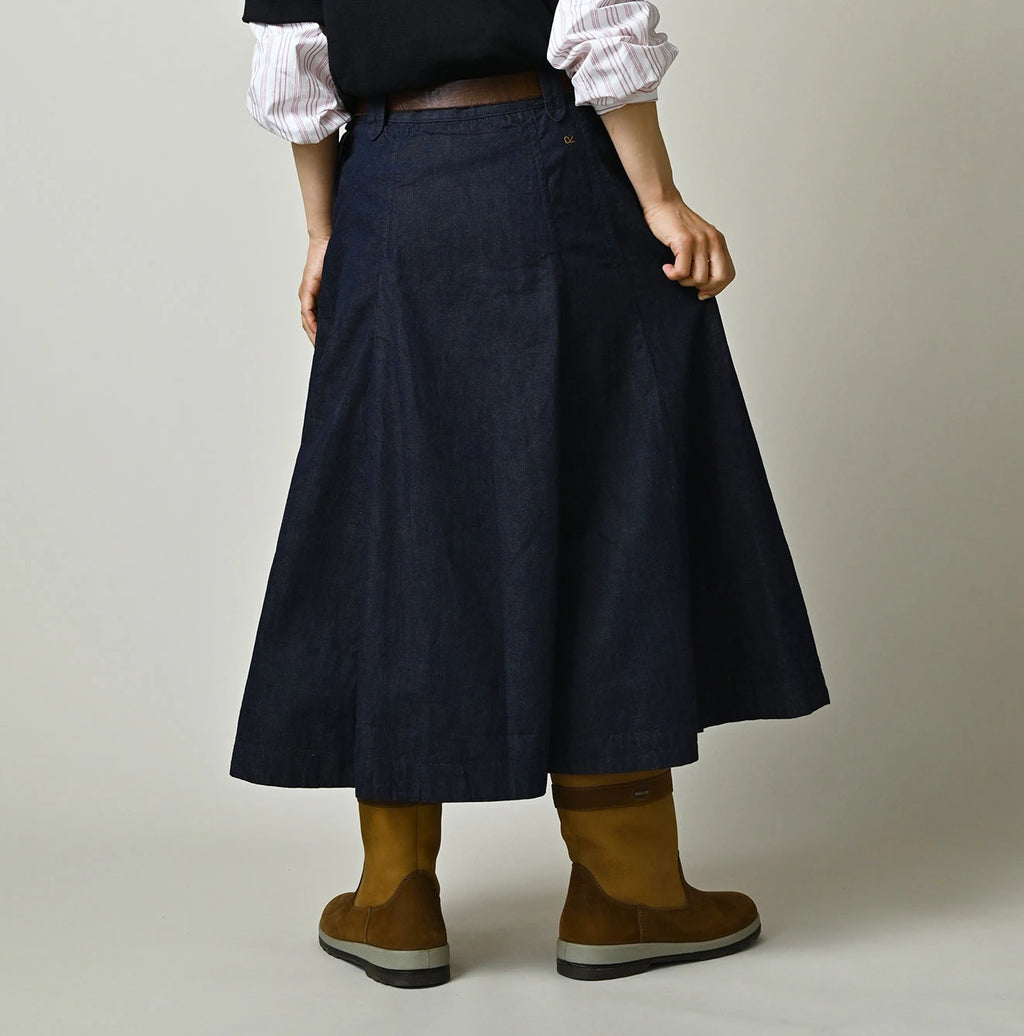 Mugi Denim Soufflé Skirt Nou