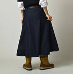 Mugi Denim Soufflé Skirt Nou