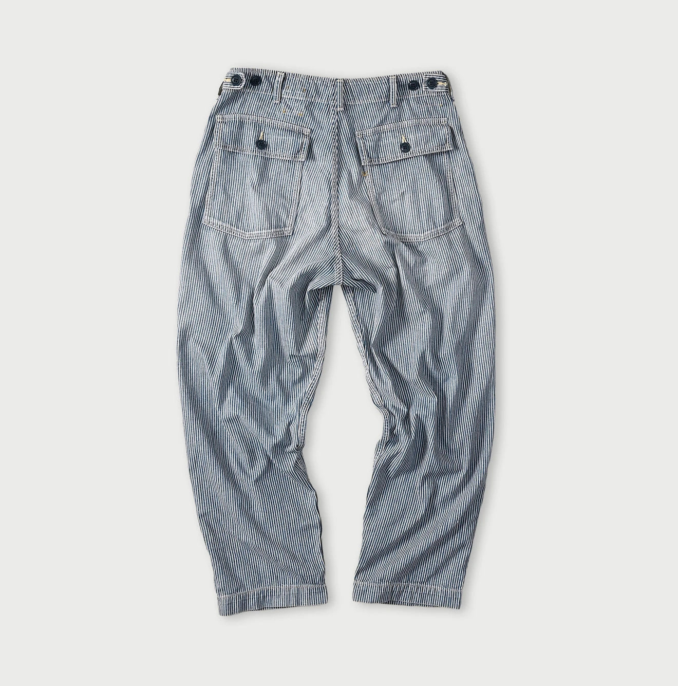 Mugi Denim 908 Baker Pants Distressed