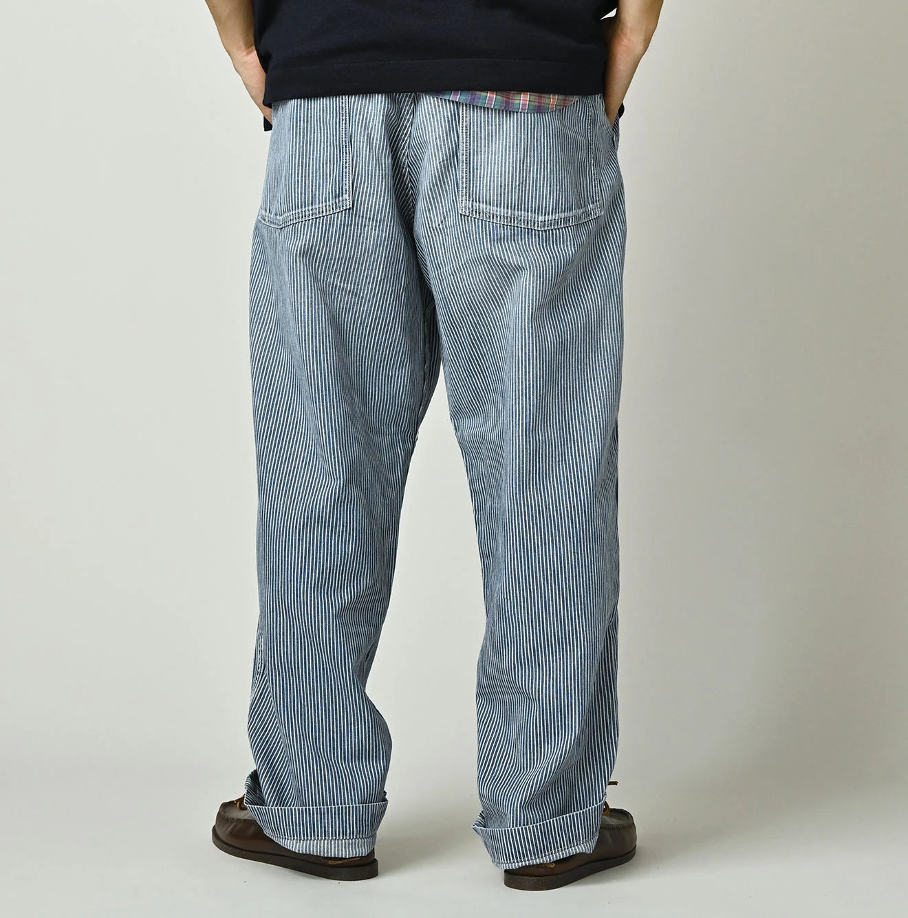 Mugi Denim 908 Baker Pants Distressed