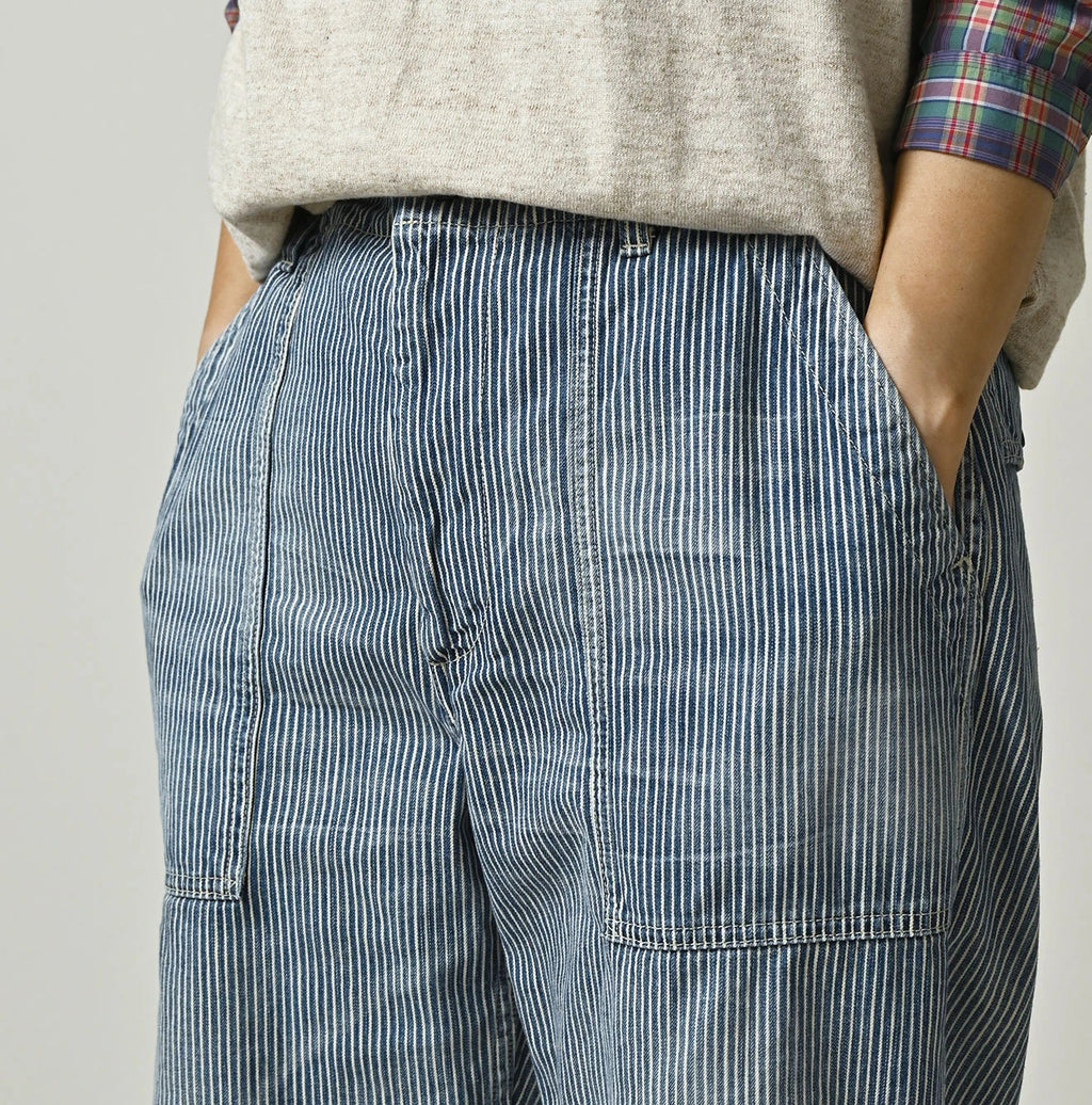 Mugi Denim 908 Baker Pants Distressed