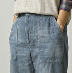 Mugi Denim 908 Baker Pants Distressed
