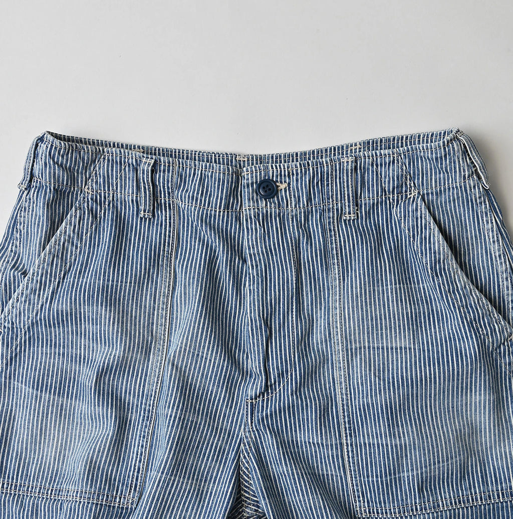 Mugi Denim 908 Baker Pants Distressed