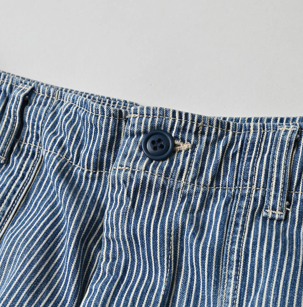 Mugi Denim 908 Baker Pants Distressed