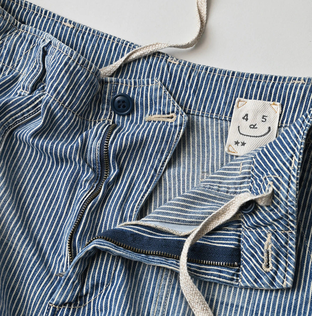 Mugi Denim 908 Baker Pants Distressed