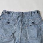 Mugi Denim 908 Baker Pants Distressed