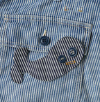 Mugi Denim 908 Baker Pants Distressed