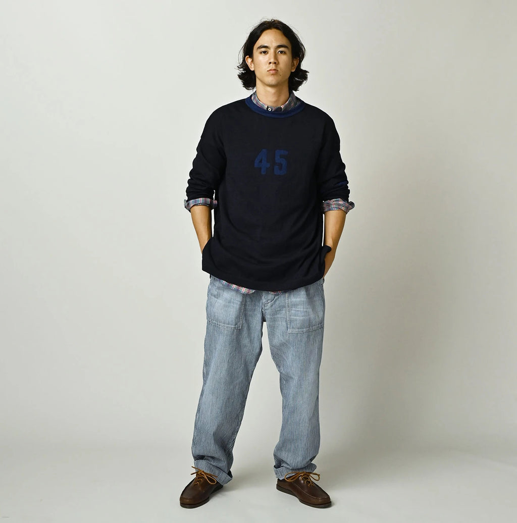 Mugi Denim 908 Baker Pants Distressed