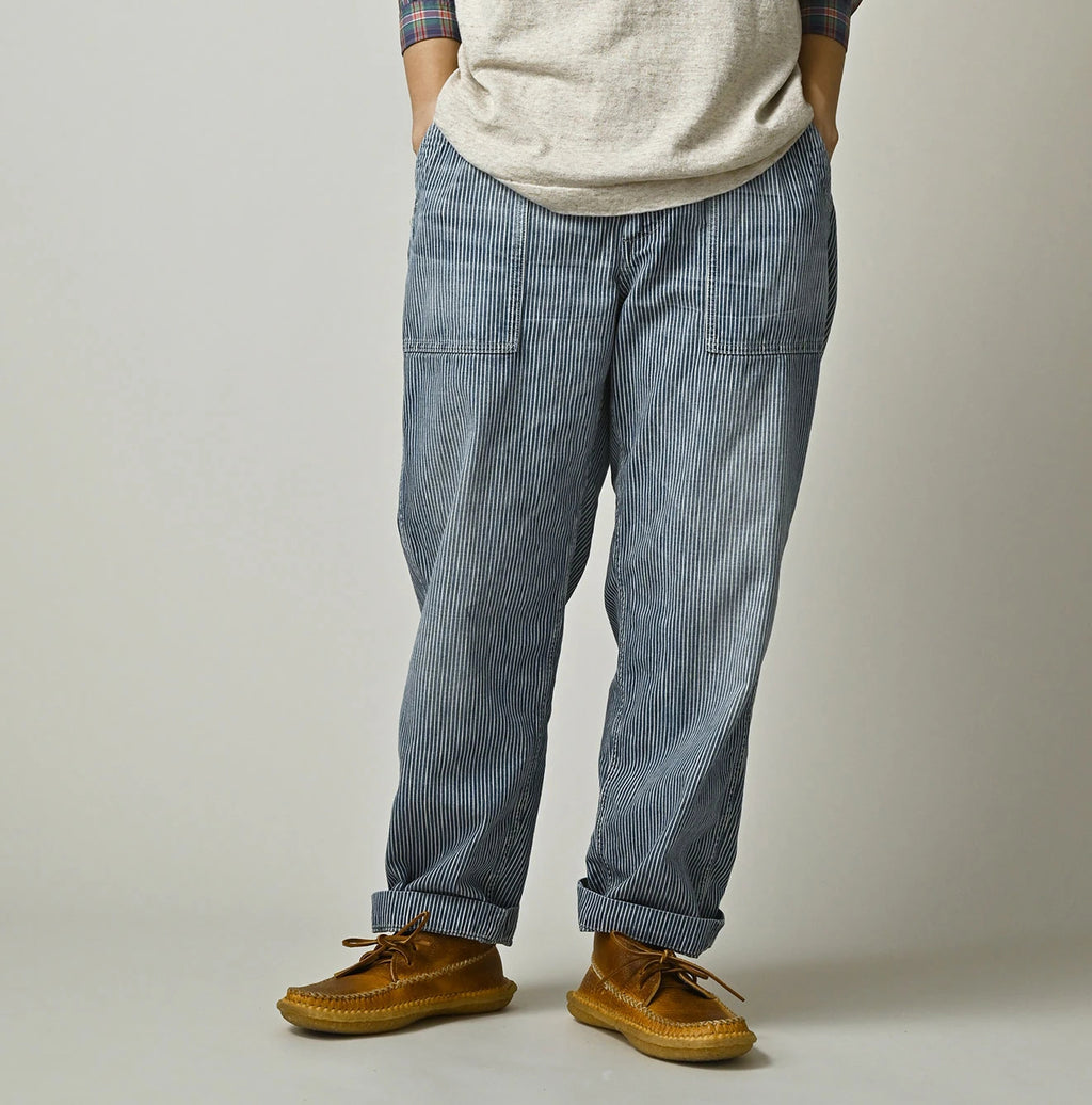 Mugi Denim 908 Baker Pants Distressed