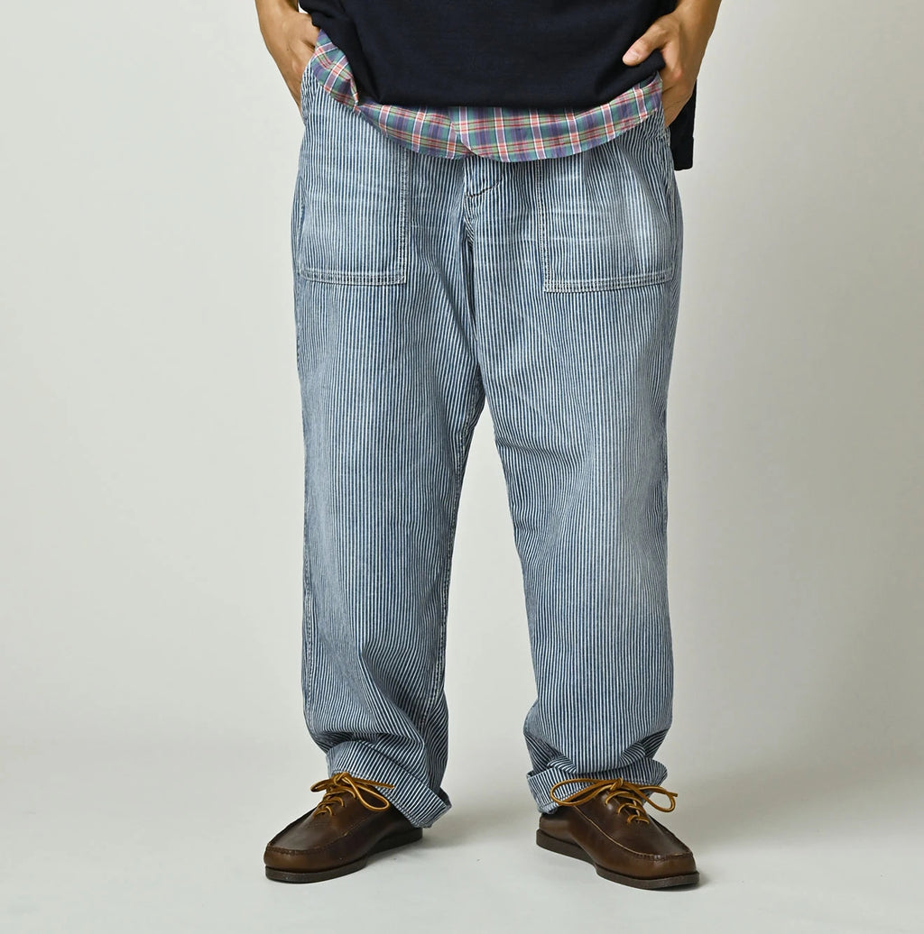 Mugi Denim 908 Baker Pants Distressed
