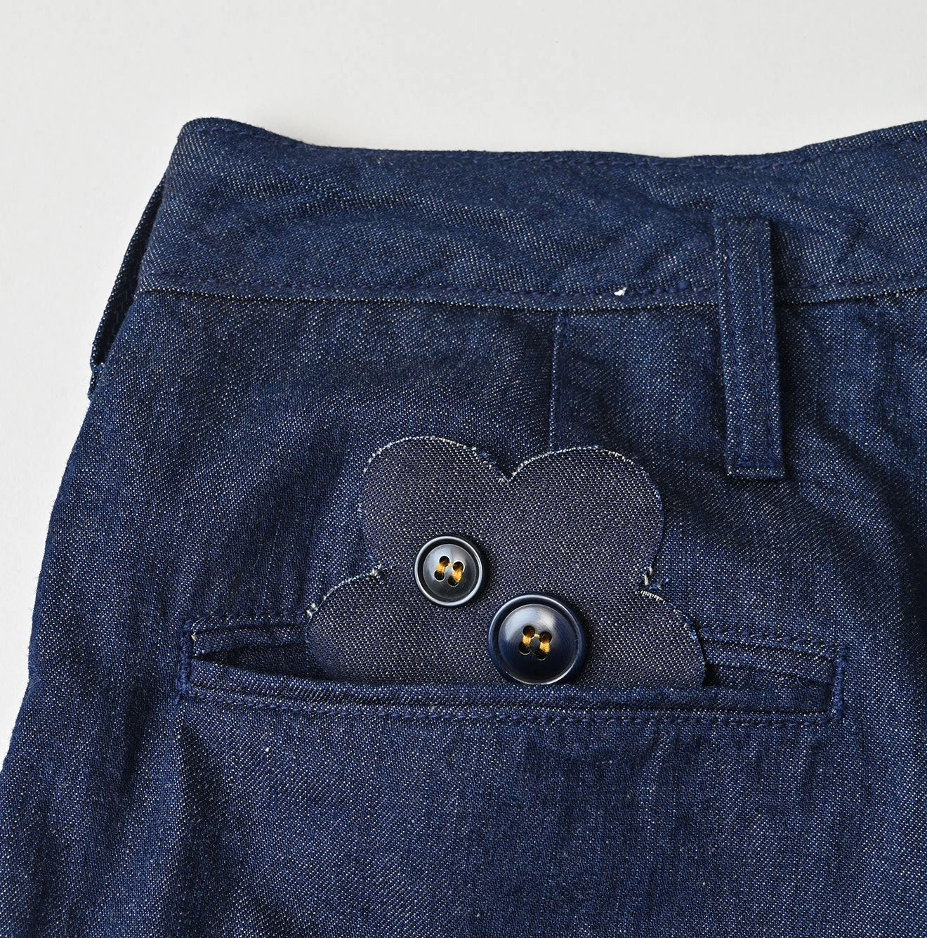 Mugi Denim Lucy Bermuda Pants Nou