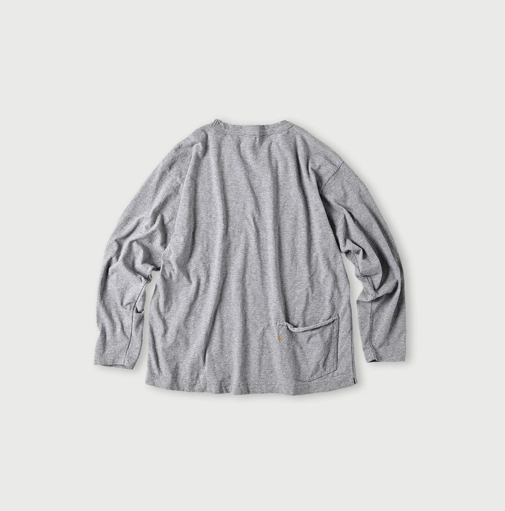 Top Tenjiku 908 Long Sleeve Ocean T-shirt Back