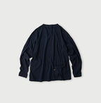 Indigo Tenjiku 908 Long Sleeve Ocean T-shirt Back