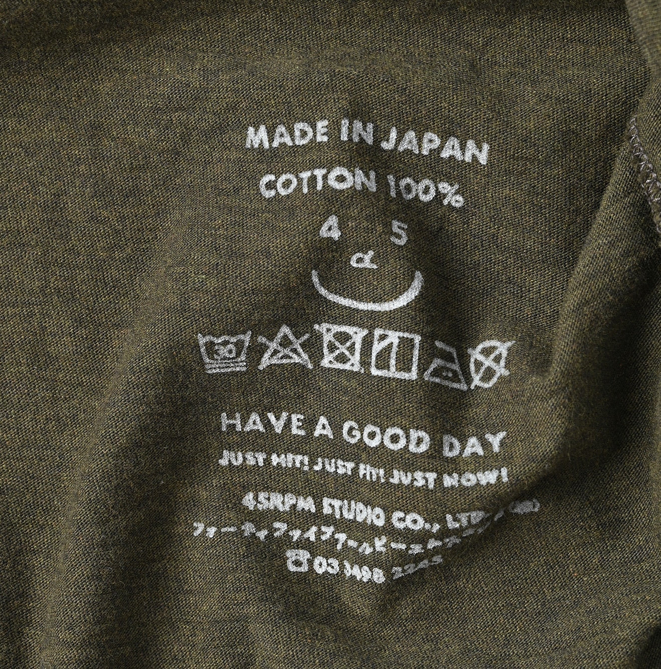 Top Tenjiku 908 Ocean T-shirt Detail