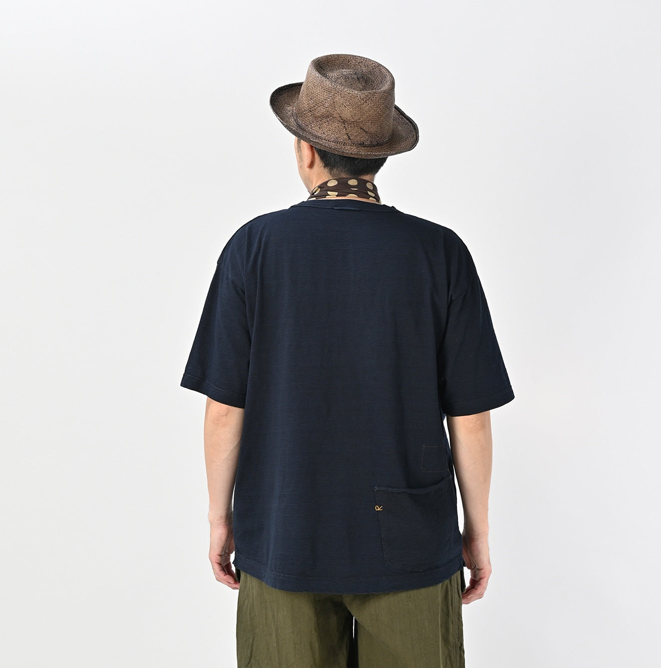 Indigo Kageiro Nando Tenjiku 908 Ocean T-shirt Male Model