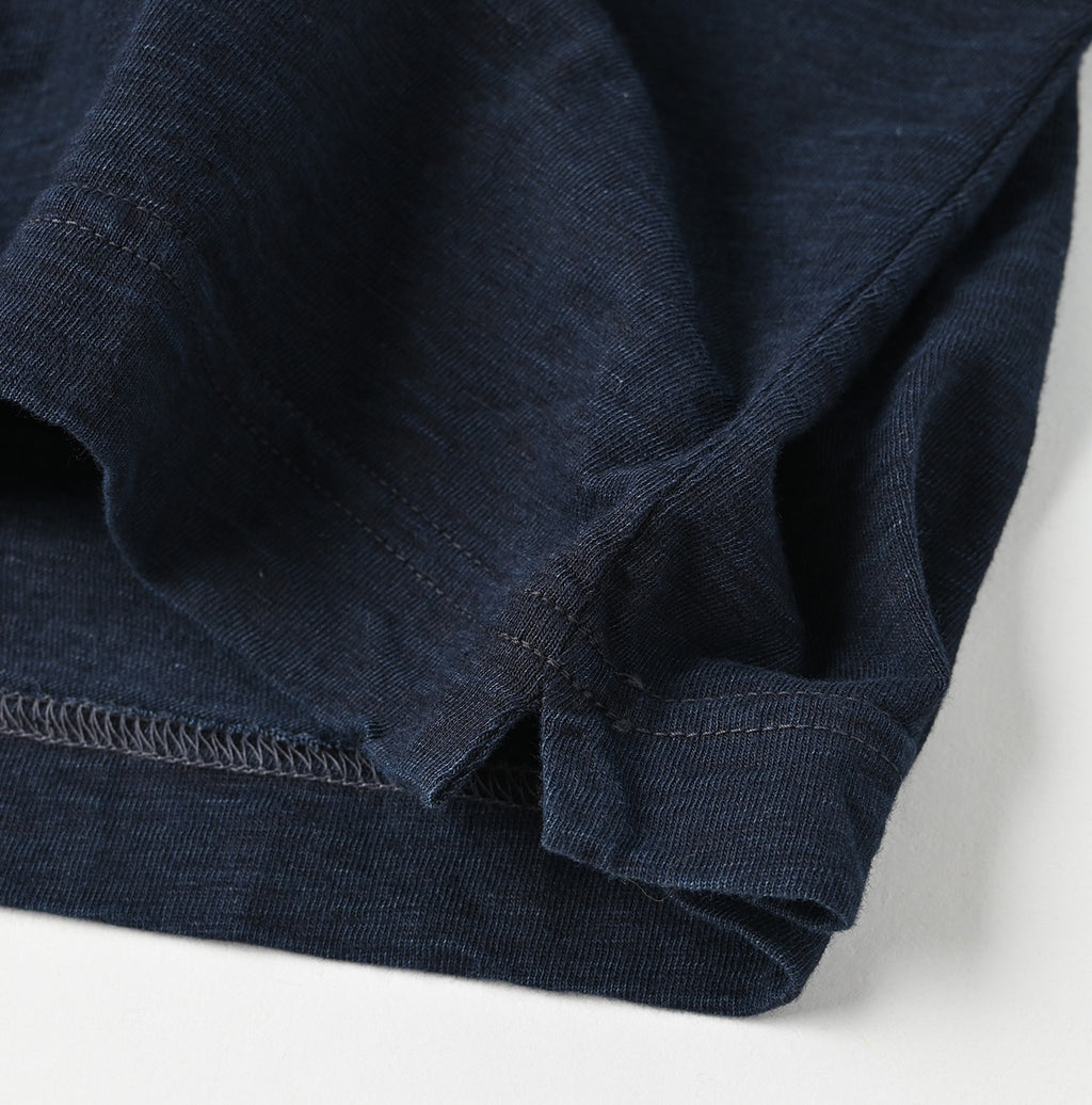 Indigo Kageiro Nando Tenjiku 908 Ocean T-shirt Detail