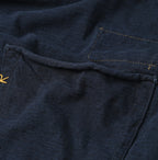 Indigo Kageiro Nando Tenjiku 908 Ocean T-shirt Detail