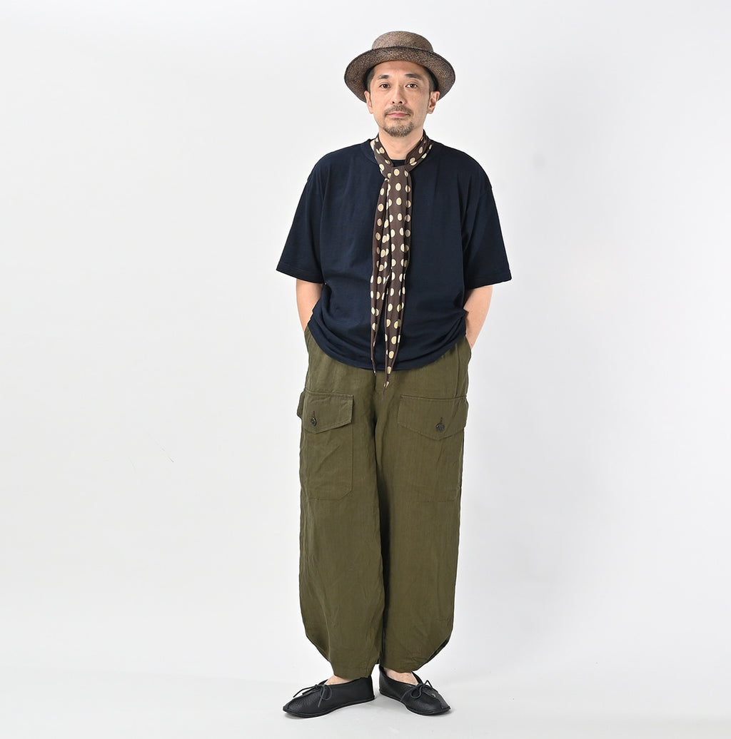 Indigo Kageiro Nando Tenjiku 908 Ocean T-shirt Male Model