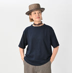 Indigo Kageiro Nando Tenjiku 908 Ocean T-shirt Female Model