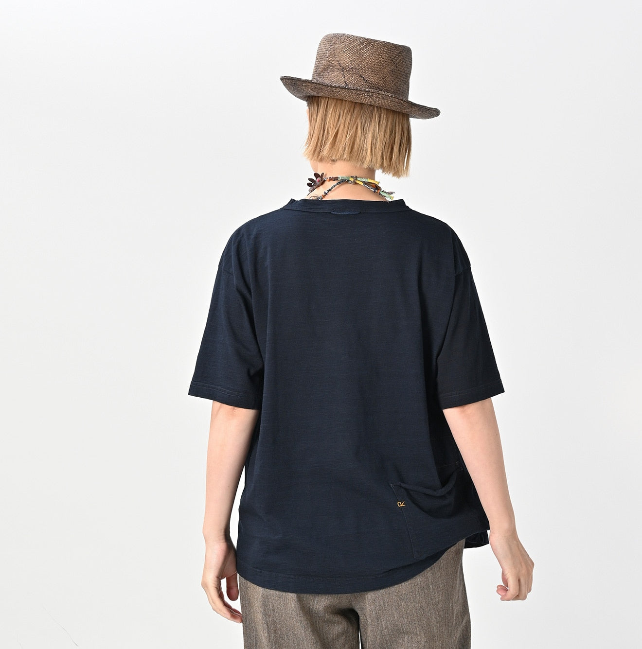 Indigo Kageiro Nando Tenjiku 908 Ocean T-shirt Female Model
