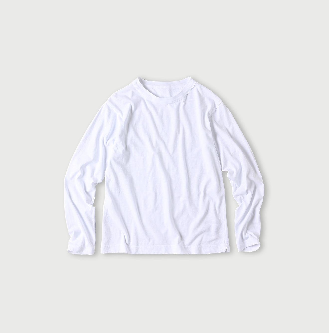 Tenjiku 908 Long Sleeve Ocean T-shirt White