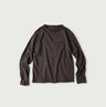 Tenjiku 908 Long Sleeve Ocean T-shirt Dark Brown