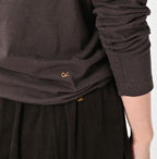 Tenjiku 908 Long Sleeve Ocean T-shirt Dark Detail