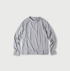 Top Tenjiku 908 45 Star Long Sleeve T-shirt Gray Top