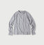Top Tenjiku 908 45 Star Long Sleeve T-shirt Gray Top