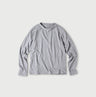 Top Tenjiku 908 45 Star Long Sleeve T-shirt Gray Top