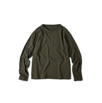 Top Tenjiku 908 45 Star Long Sleeve T-shirt Khaki Top