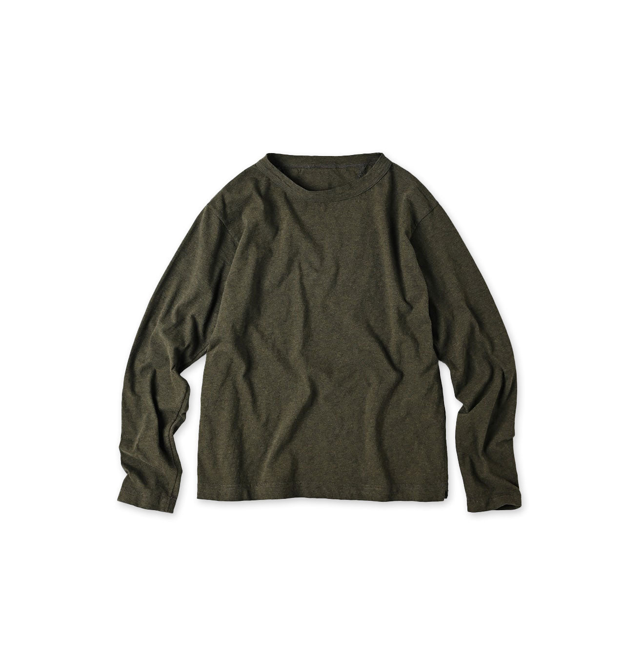 Top Tenjiku 908 45 Star Long Sleeve T-shirt Khaki Top