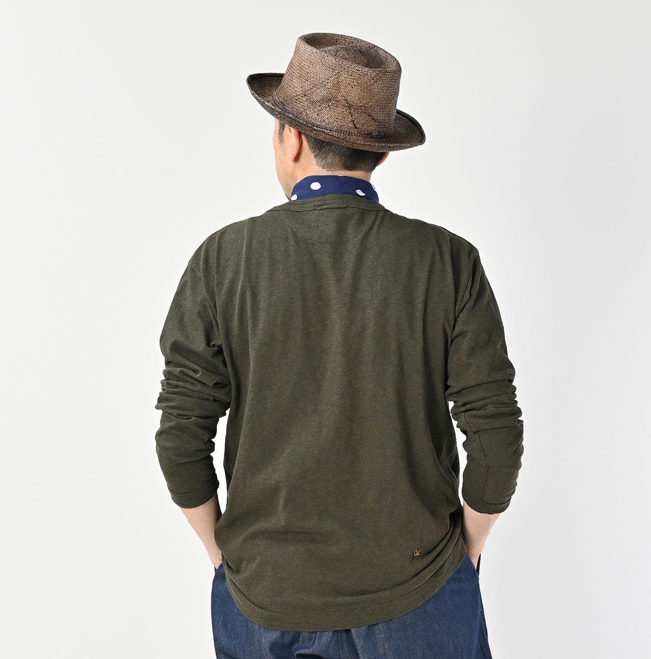 Top Tenjiku 908 45 Star Long Sleeve T-shirt Male Model