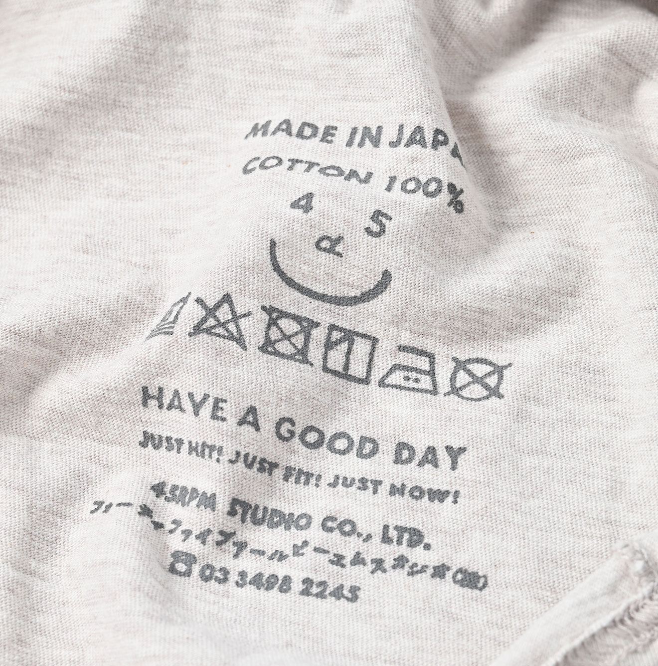 Top Tenjiku 908 45 Star Long Sleeve T-shirt Detail