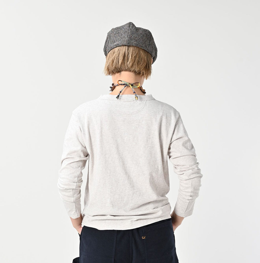 Top Tenjiku 908 45 Star Long Sleeve T-shirt Female Model