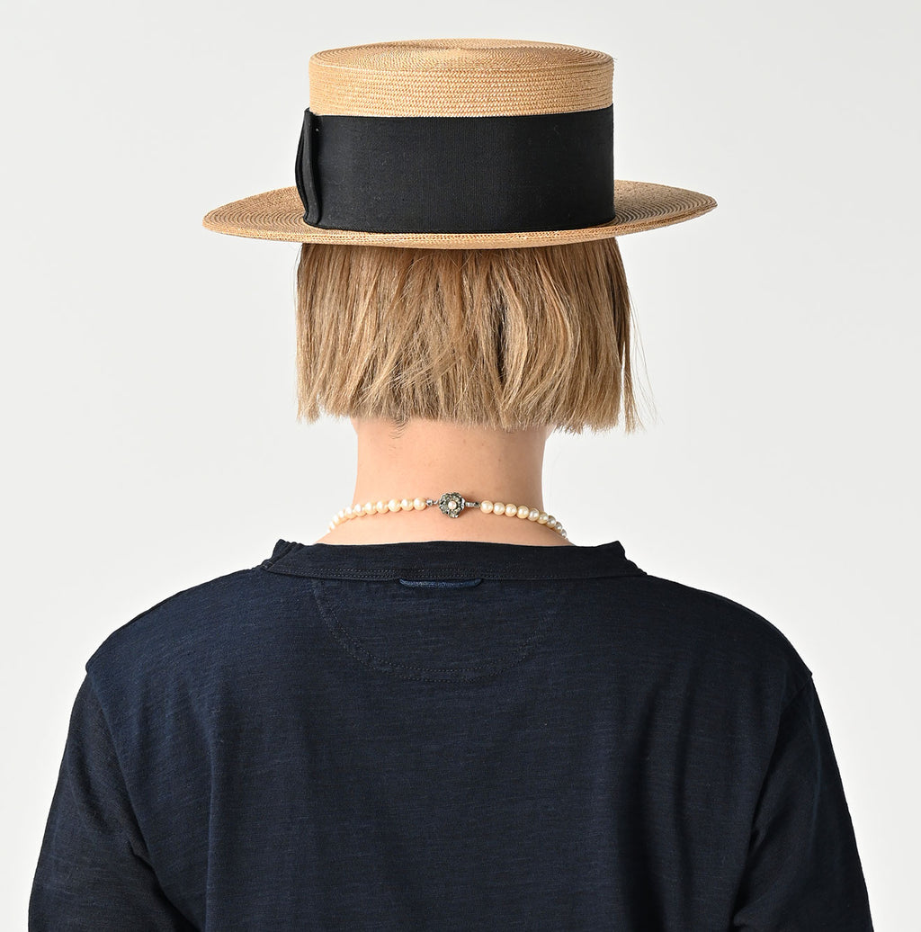 Indigo Tenjiku 908 45 Star Long Sleeve T-shirt Detail