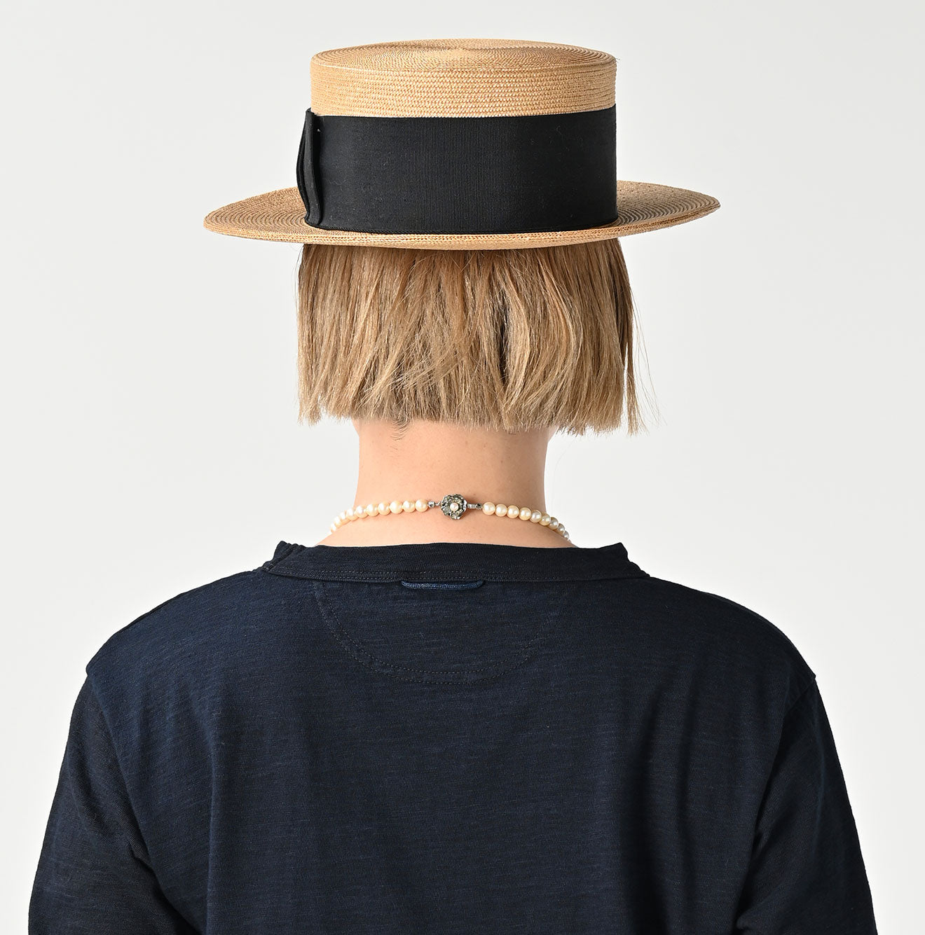 Indigo Tenjiku 908 45 Star Long Sleeve T-shirt Detail