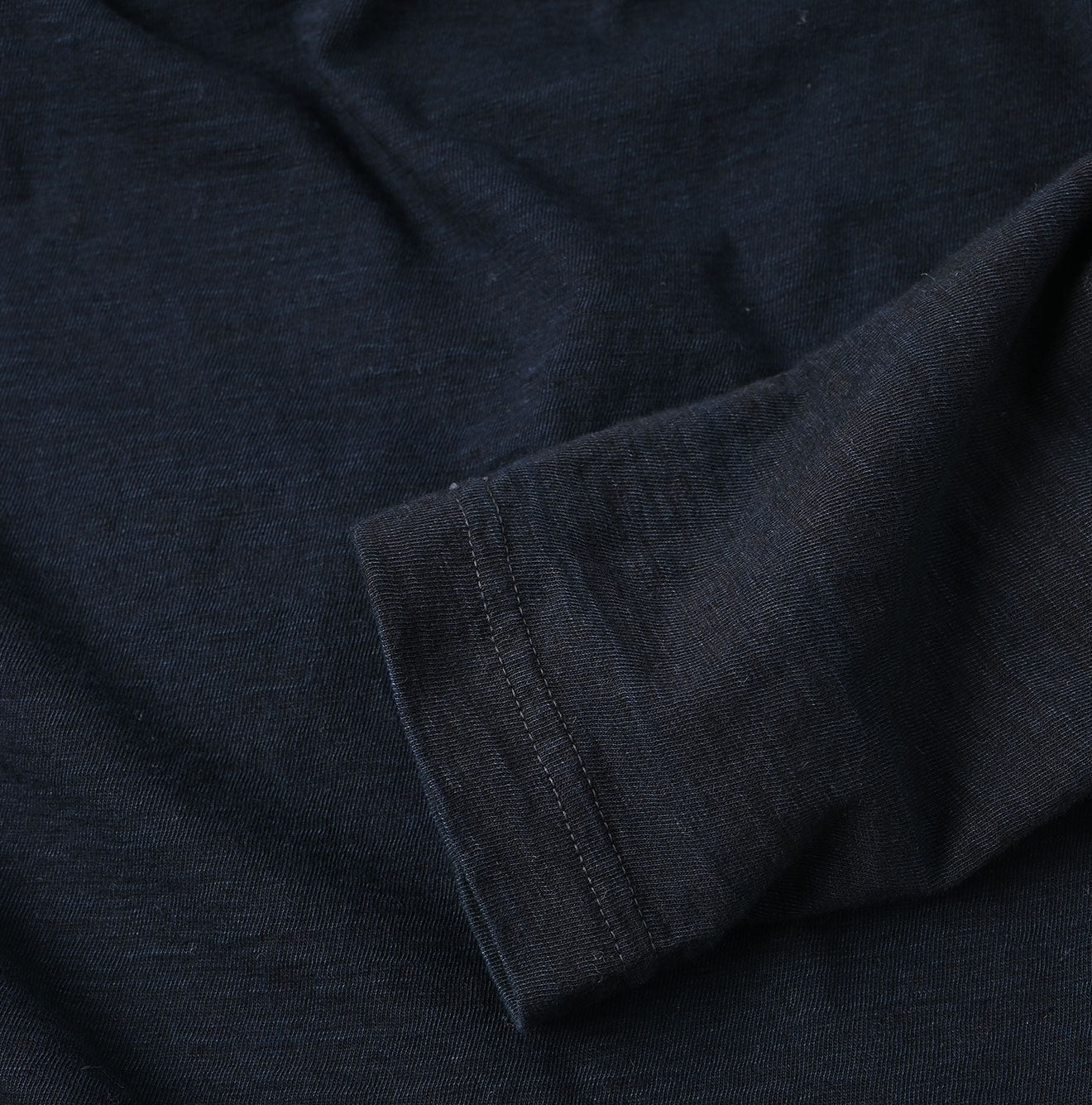 Indigo Tenjiku 908 45 Star Long Sleeve T-shirt Detail