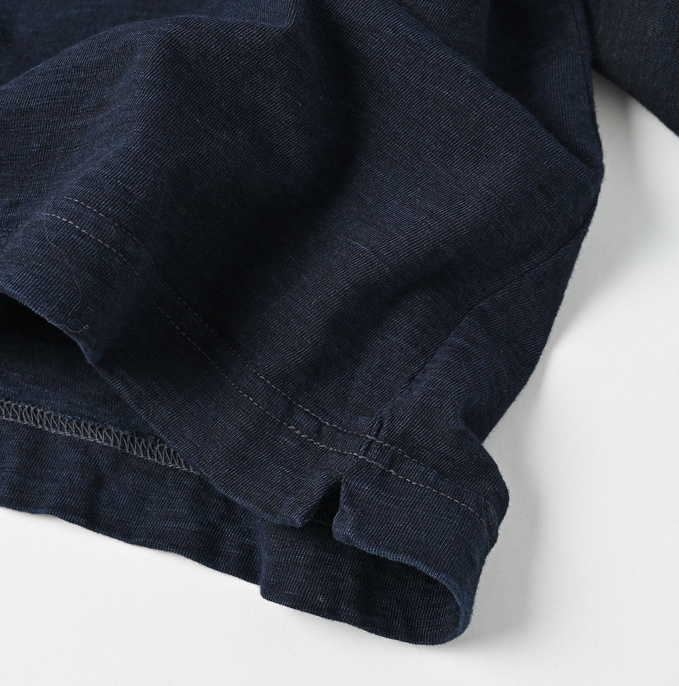 Indigo Tenjiku 908 45 Star Long Sleeve T-shirt Detail