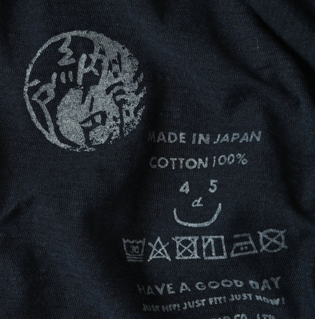 Indigo Tenjiku 908 Long Sleeve Umihiko T-shirt
