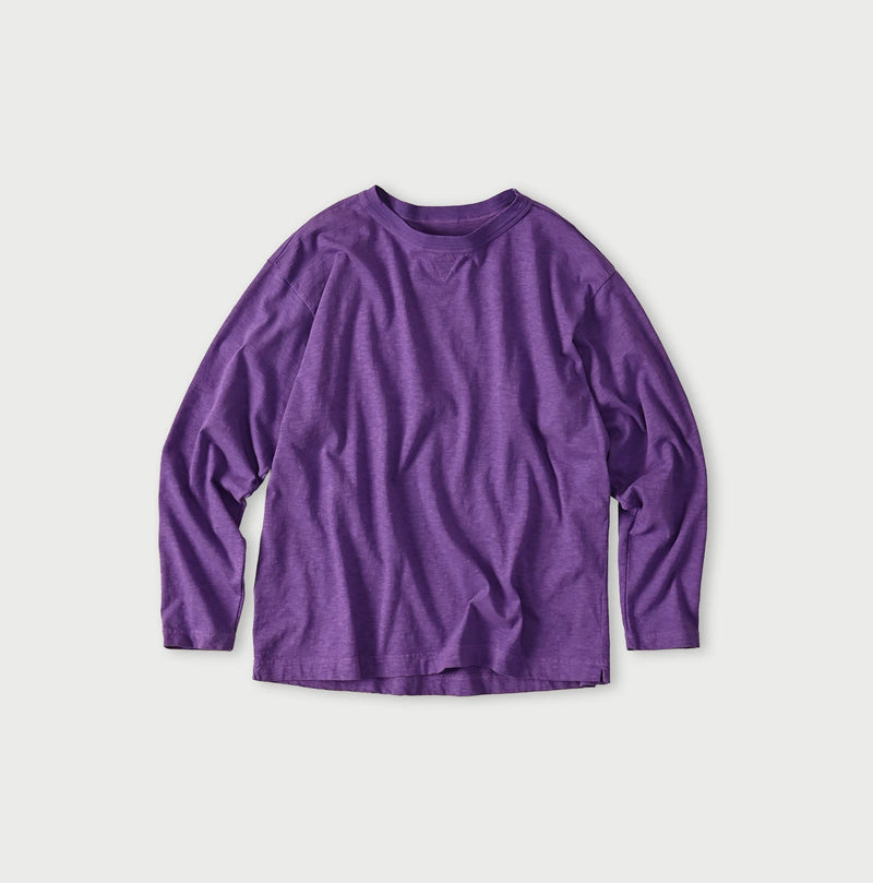 45 Plant Dyed Tenjiku 908 Long Sleeve Umihiko T-shirt