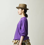 45 Plant Dyed Tenjiku 908 Long Sleeve Umihiko T-shirt
