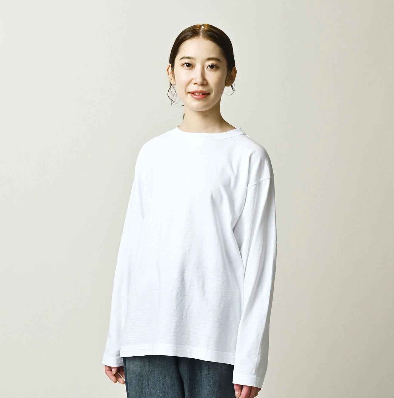 45 Plant Dyed Tenjiku 908 Long Sleeve Umihiko T-shirt