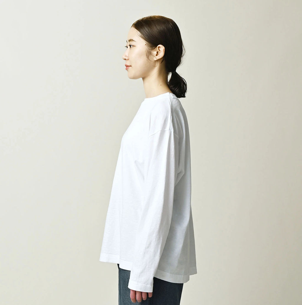45 Plant Dyed Tenjiku 908 Long Sleeve Umihiko T-shirt