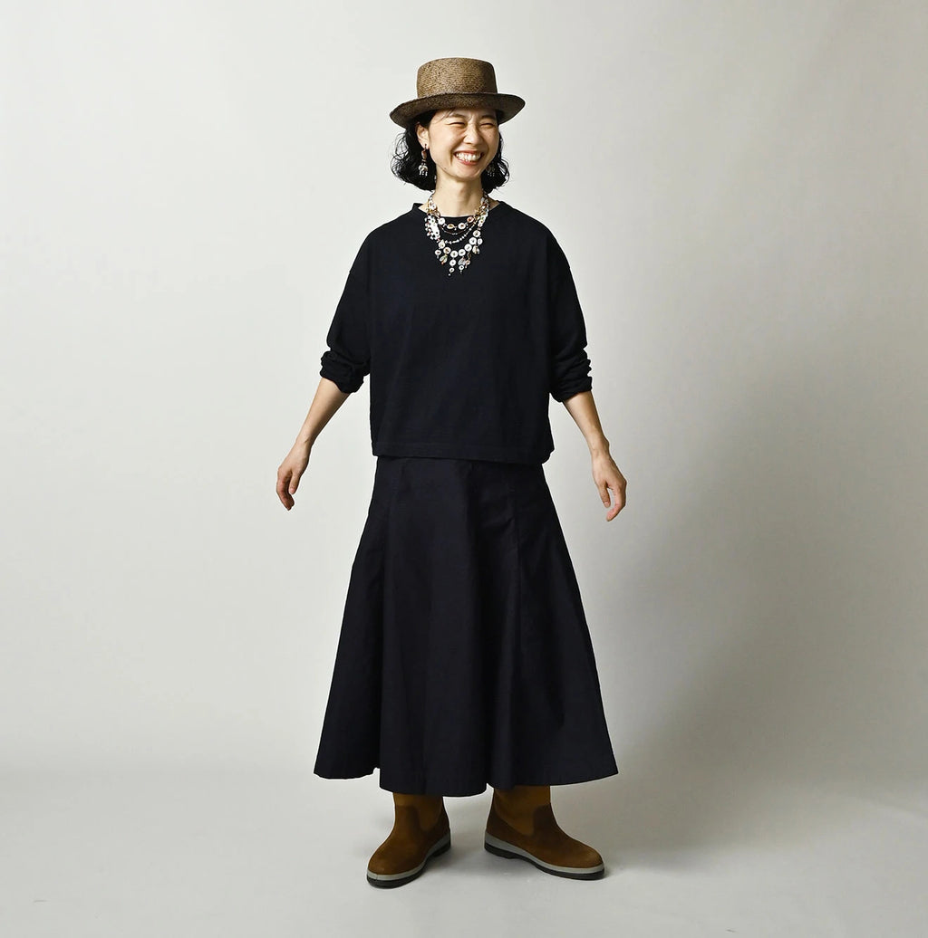 Indigo Tenjiku M Hime Shirt